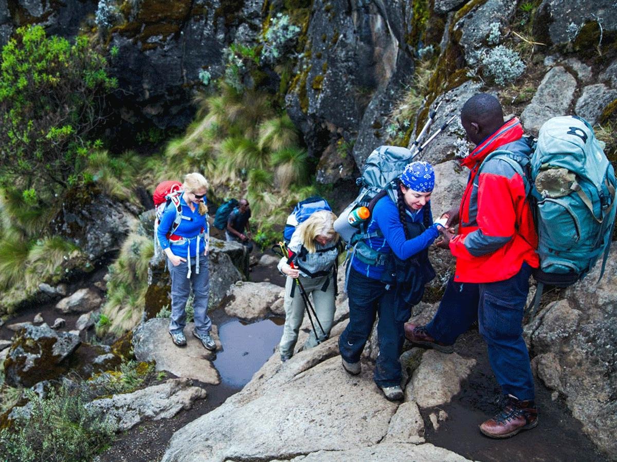Machame Route Kilimanjaro climb